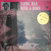 Young man with a horn