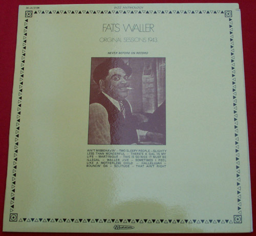 Original sessions 1943