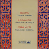 Prokofiev - Classical symphony + Shostakovitch - Symphony no. 1 in F major