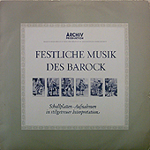Festliche Musik Des Barock