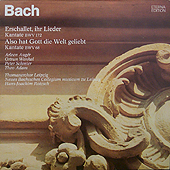 Bach - Erschallet, Ihr Lieder Kantate BWV 172 + Also Hat Gott Die Welt Geliebt Kantate BWV 68