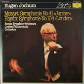 Mozart - Symphonie No.41 "Jupiter" + Haydn - Symphonie No.104 "London"