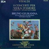Vivaldi - 8 Concerti Per Viola D'amore