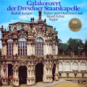 Galakonzert Der Dresdner Staatskapelle : Waltzer Und Ouverturen Von Strauss, Lehar, Suppe