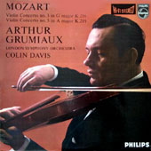 Mozart - Violin Concerto No.3 In G Major K.216 + No.5 In A Major K.219