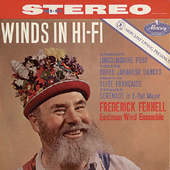 Winds In Hi-Fi : Grainger + Rogers + Milhaud + Strauss
