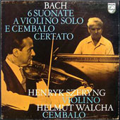 J.S. Bach - 6 Suonate A Violino Solo E Cembalo Certato [2LP Boxset]