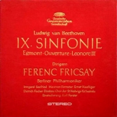Beethoven - IX. Sinfonie + Egmont-Ouverture Op.84 + Ouverture Leonore III [2LP Boxset] [1959 2nd Edition of The 1st Pressings w/ '3/59' Date Code]