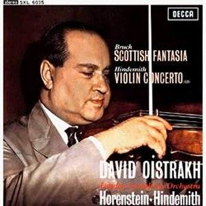 Bruch - Scottish fantasia op.46 + Hindemith - Violin concerto