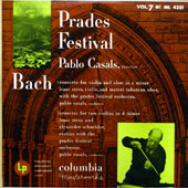 Prades Festival Vol.7 : J.S. Bach - Concerto For Violin And Oboe In C Minor + Concerto For Two Violins In D Minor