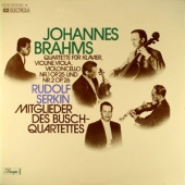 Brahms - Quartette Fur Klavier, Violine, Viola, Violoncello Nr.1 Op.25 Und Nr.2 Op.26