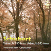 Schubert - Sinfonie Nr.3 D-Dur D200 + Nr.6 C-Dur D589