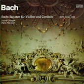 J.S. Bach - Sechs Sonaten Fur Violine Und Cembalo BWV 1014-1019