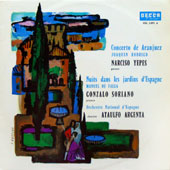 Rodrigo - Concerto De Aranjuez + Falla - Nuits Dans Les Jardins D'Espagne