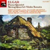 Elgar - Piano Quartet + String Quartet + Violin Sonata