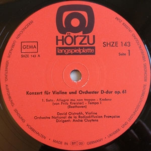 Beethoven - Violinkonzert D-Dur Op.61