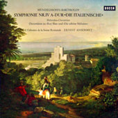 Mendelssohn - Symphonie Nr.IV A-Dur "Die Italienische" + Hebriden Ouverture