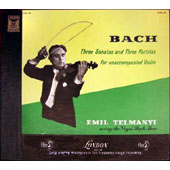 J.S. Bach - Three Sonatas and Three Partitas For Unaccompanied Violin [3LP Boxset]