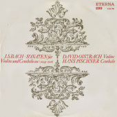 J.S. Bach - Sonaten Fur Violine Und Cembalo BWV 1014-1016