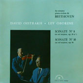 Beethoven - Sonate No.8 En Sol Majeur, Op.30 No.3 + No.10 En Sol Majeur, Op.96