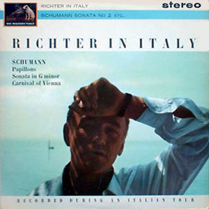 Richter In Italy : Schumann - Papillons Op.2 + Sonata No.2 In G Minor, Op.22 + Carnival Of Vienna, Op.26