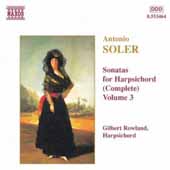 Soler - Sonatas For Harpsichord (Complete) Vol.3