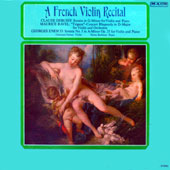 French Violin Recital : Debussy - Sonata In G Minor For Violin And Piano + Ravel - Tzigane + Enesco - Sonata No.3 In A Minor For Violin And Piano