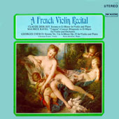 French Violin Recital : Debussy - Sonata In G Minor For Violin And Piano + Ravel - Tzigane + Enesco - Sonata No.3 In A Minor For Violin And Piano [Sealed Copy]