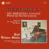 Beethoven - Les Dernieres Sonates Pour Le Piano-Forte : Oeuvres 101, 106 "Hammer-Klavier", 109, 110, 111 [3LP Boxset] [Sealed Copy]