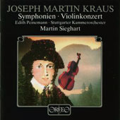Joseph Martin Kraus - Symphonien & Violinkonzert