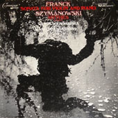 Franck - Sonata For Violin & Piano + Szymanowski - Mythes Trois Oemes Pour Violon Et Piano