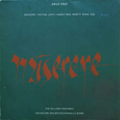 Arvo Part - Miserere