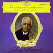 Bartok - Konzert Fur Violine Und Orchester