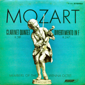 Mozart - Clarinet Quintet K.581 + Divertimento In F K.247