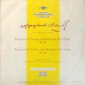 Mozart - Konzert Fur Violine Und Orchester Nr.4 D-dur KV 218 + Konzert Fur Violine Und Orchester Nr.5 A-dur KV 219