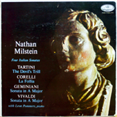 Four Italian Sonatas : Tartini - The Devil's Trill + Corelli - La Follia + Geminiani - Sonata In A Major + Vivaldi - Sonata In A Major