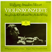 Mozart - Violinkonzerte Nr.4 D-Dur KV 218 Und Nr.5 A-Dur KV 219