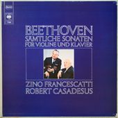 Beethoven - Samtliche Sonaten Fur Violine Und Klavier [4LP Boxset]