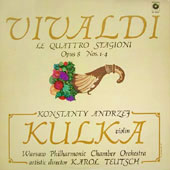 Vivaldi - Le Quattro Stagioni Opus 8 Nos.1-4
