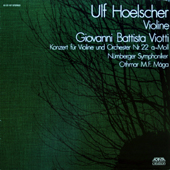 Giovanni Battista Viotti - Konzert Fur Violine Und Orchester Nr.22 A-Moll