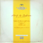 Beethoven - Sonaten Fur Klavier Und Violine Nr.5 F-Dur Op.24 "Fruhlingssonate" + Nr.6 A-Dur Op.30