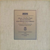 J.S. Bach - Sechs Sonaten Fur Violine Und Cembalo BWV 1014-1019 [2LP Boxset]