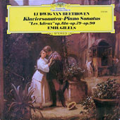 Beethoven - Klaviersonate Nr.25 G-Dur Op.79 + Nr.26 Es-Dur Op.81a "Les Adieux" + Nr.27 E-Moll Op.90