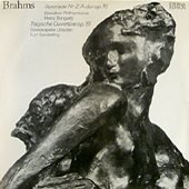 Brahms - Serenade Nr.2 A-Dur Op.16 + Tragische Ouverture Op.81
