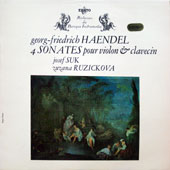 G.F. Haendel - 4 Sonates Pour Violon & Clavecin