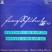 Franz Schubert - Fantasie C-Dur Op.159 + Sonate A-Dur Op.162 Fur Violine Und Klavier