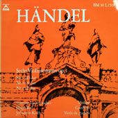 Handel - Sechs Sonaten Fur Violine Und Basso Continuo, Op.1 : Nr.13 D-Dur + Nr.14 A-Dur + Nr.15 E-Dur