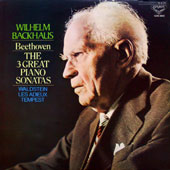 Beethoven - The 3 Great Piano Sonatas : Waldstein, Les Adieux, Tempest