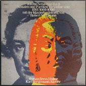 J.S. Bach - Sonaten Und Partiten Fur Violine Solo BWV 1001-1006 Mit Der Klavierbegleitung Von Robert Schumann [3LP Boxset]