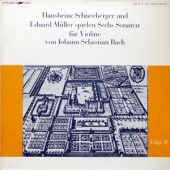 J.S. Bach - Sechs Sonaten Fur Violine Und Cembalo Folge II : Nr.4, 5, 6 BWV 1017-1019